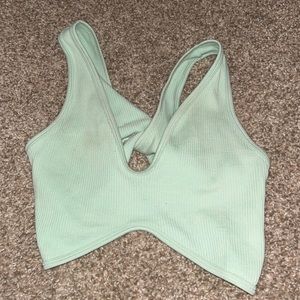 green reversible tank top
